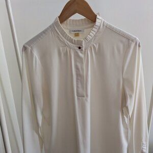 Calvin Klein Ruffle Blouse